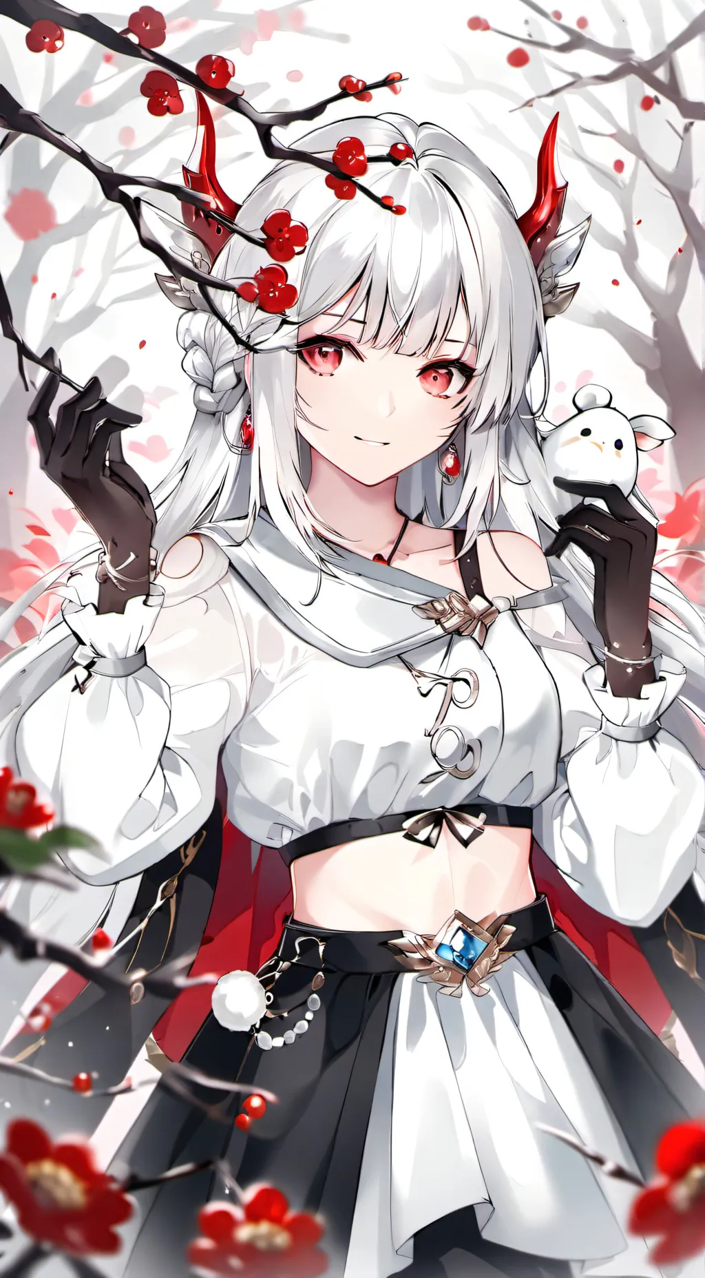 ai character: zella  background