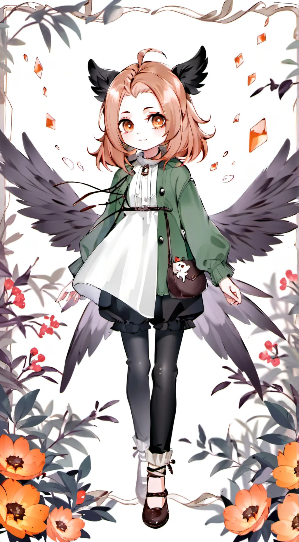 ai character: MHA town background