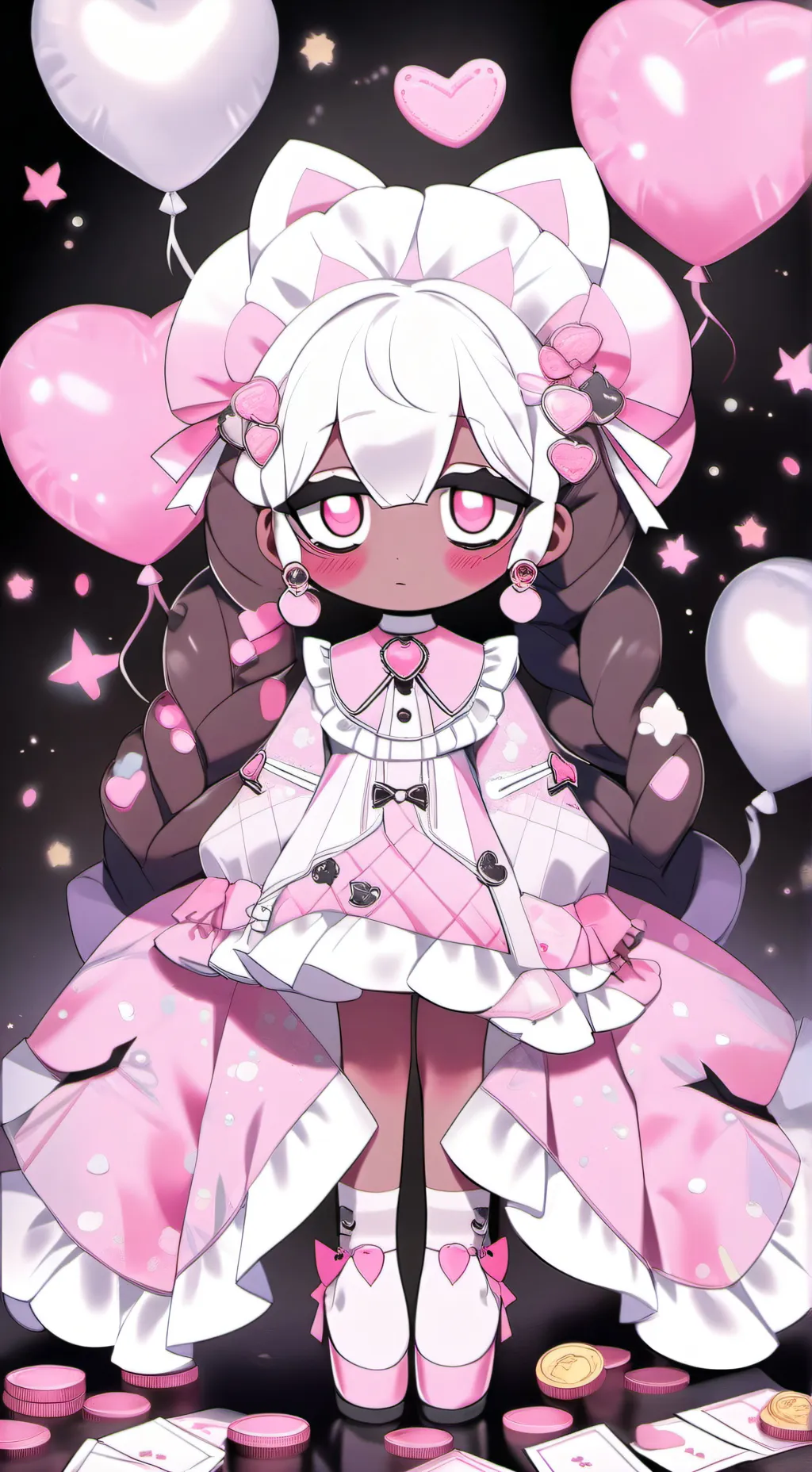 ai character: Zizi  background