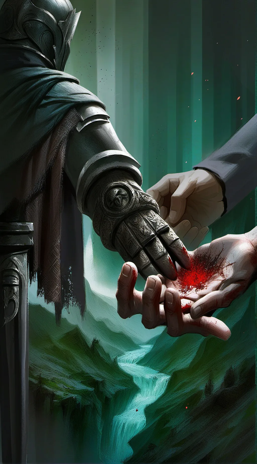 ai character: RUN background