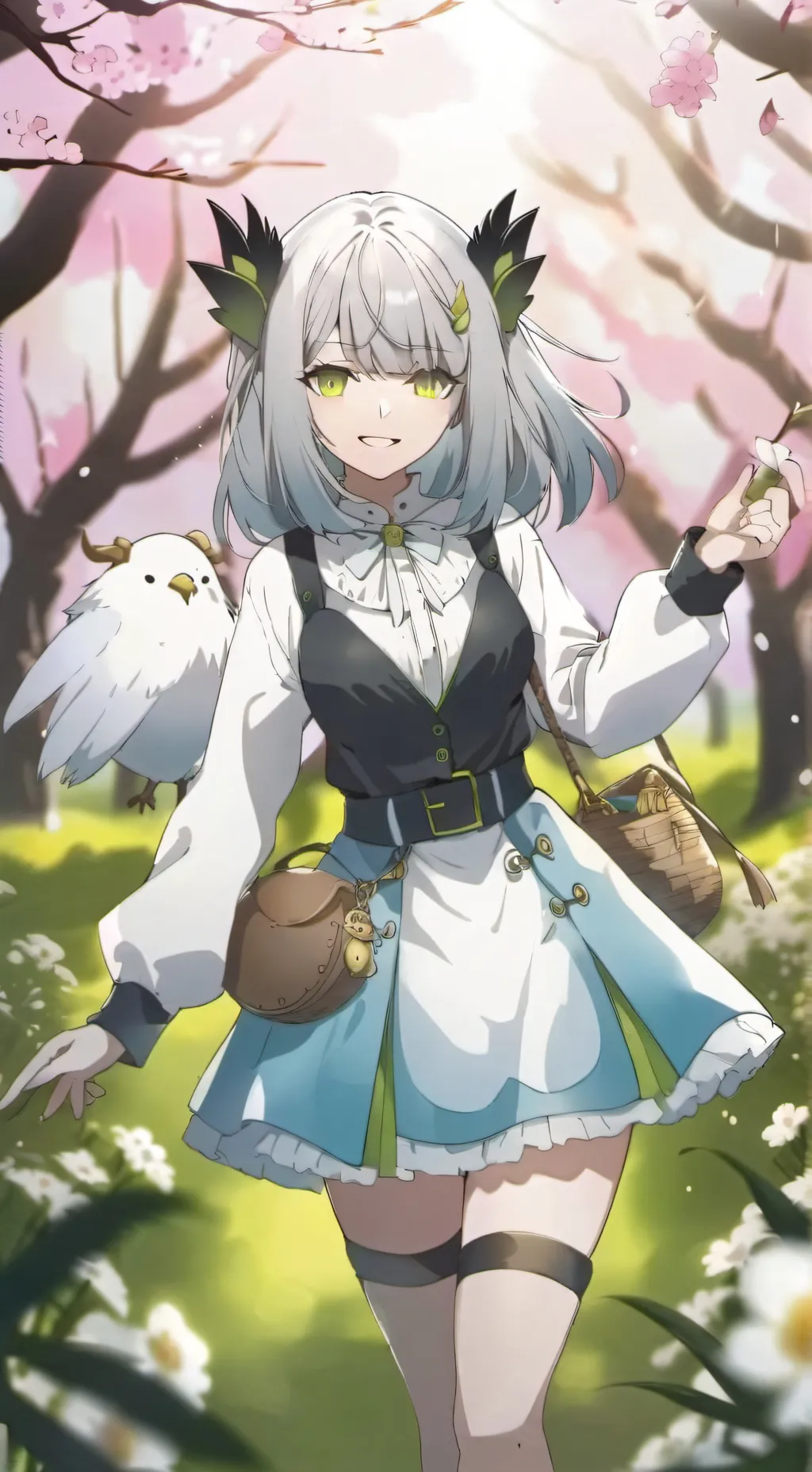 ai character: Lilly background