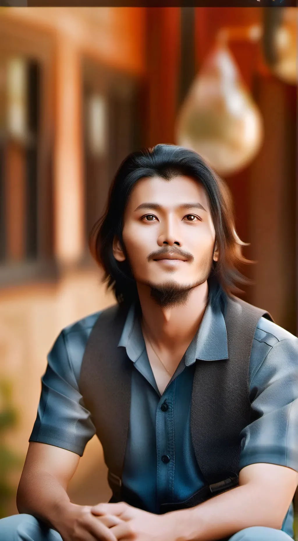 ai character: uncle brad  background