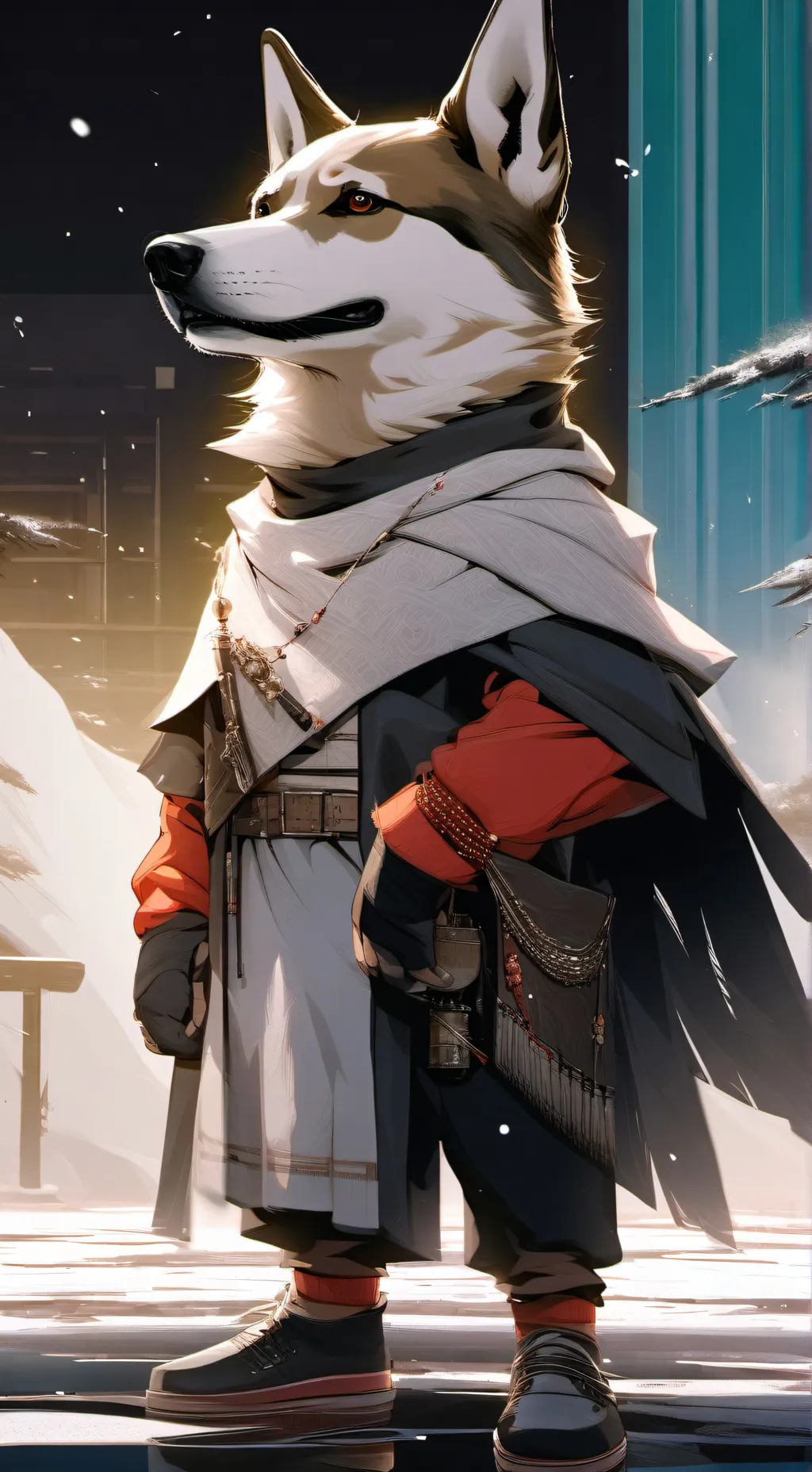 ai character: tina background