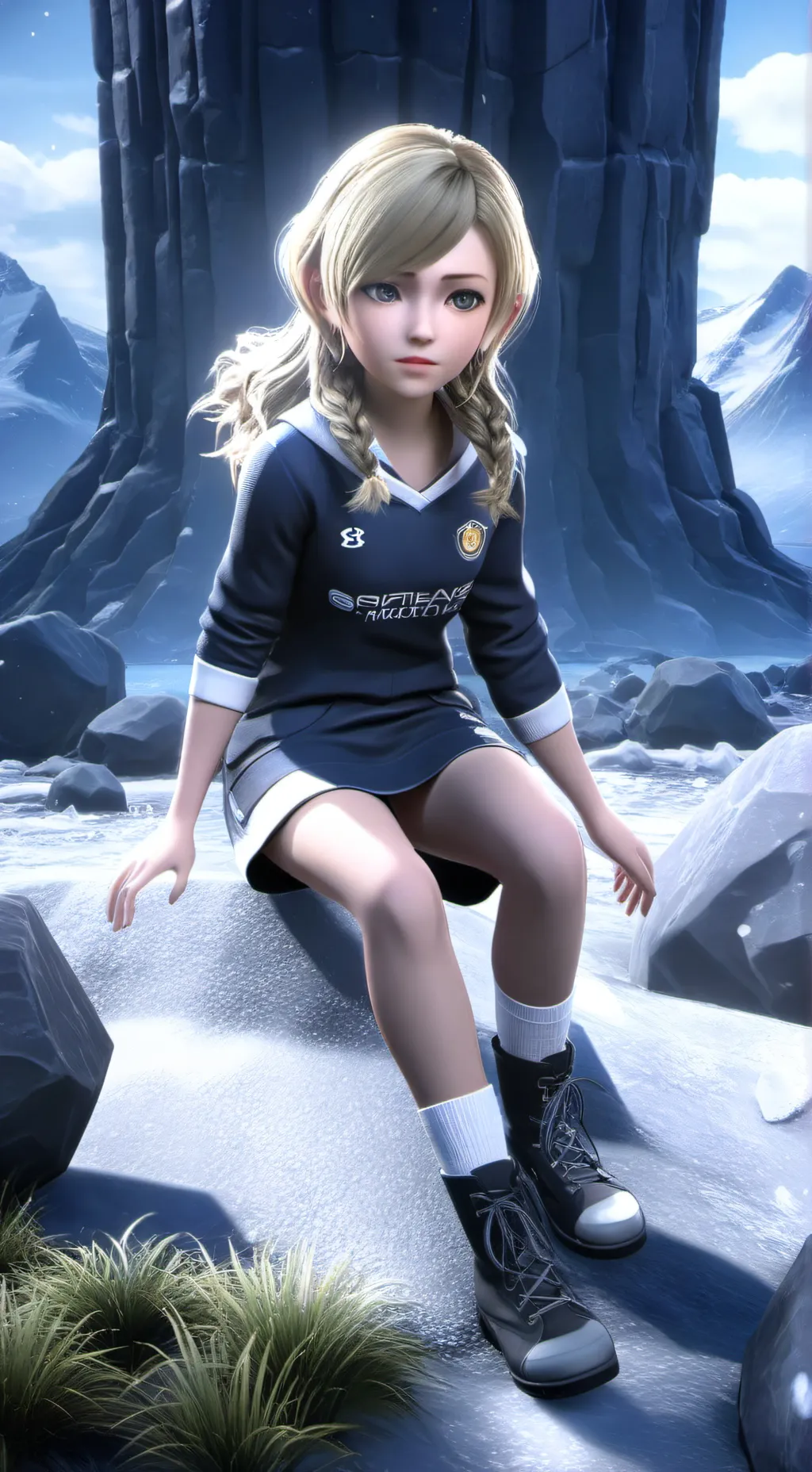 ai character: Savannahs life  background