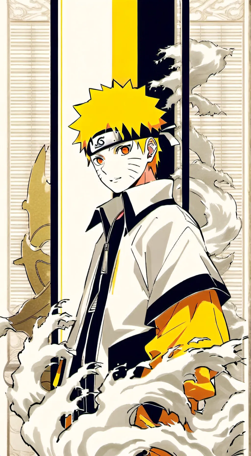 ai character: Naruto world background