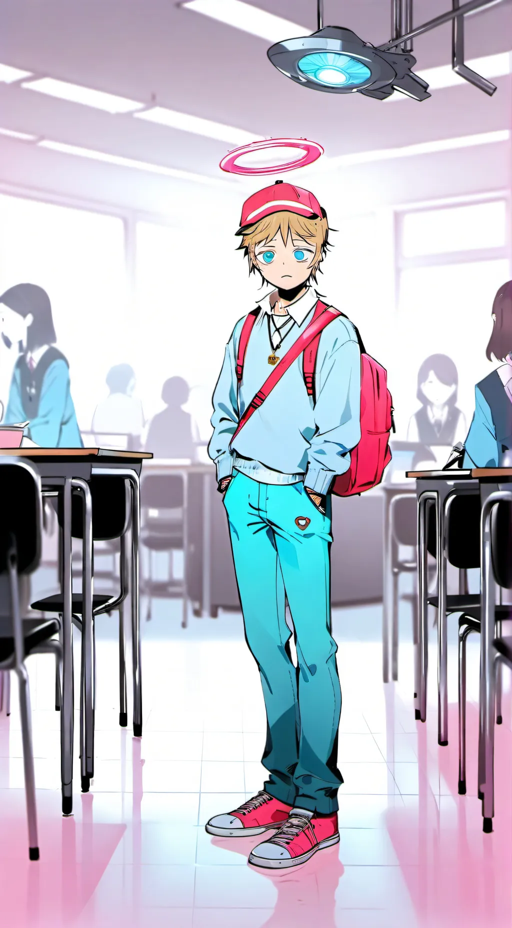 ai character: Glimmer background