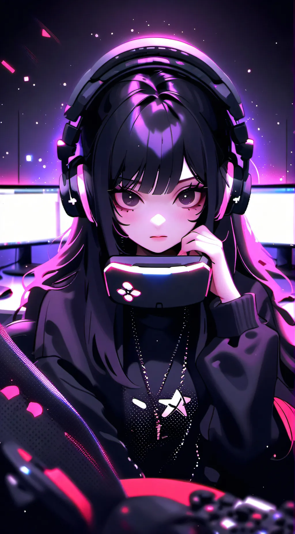 ai character: lily background