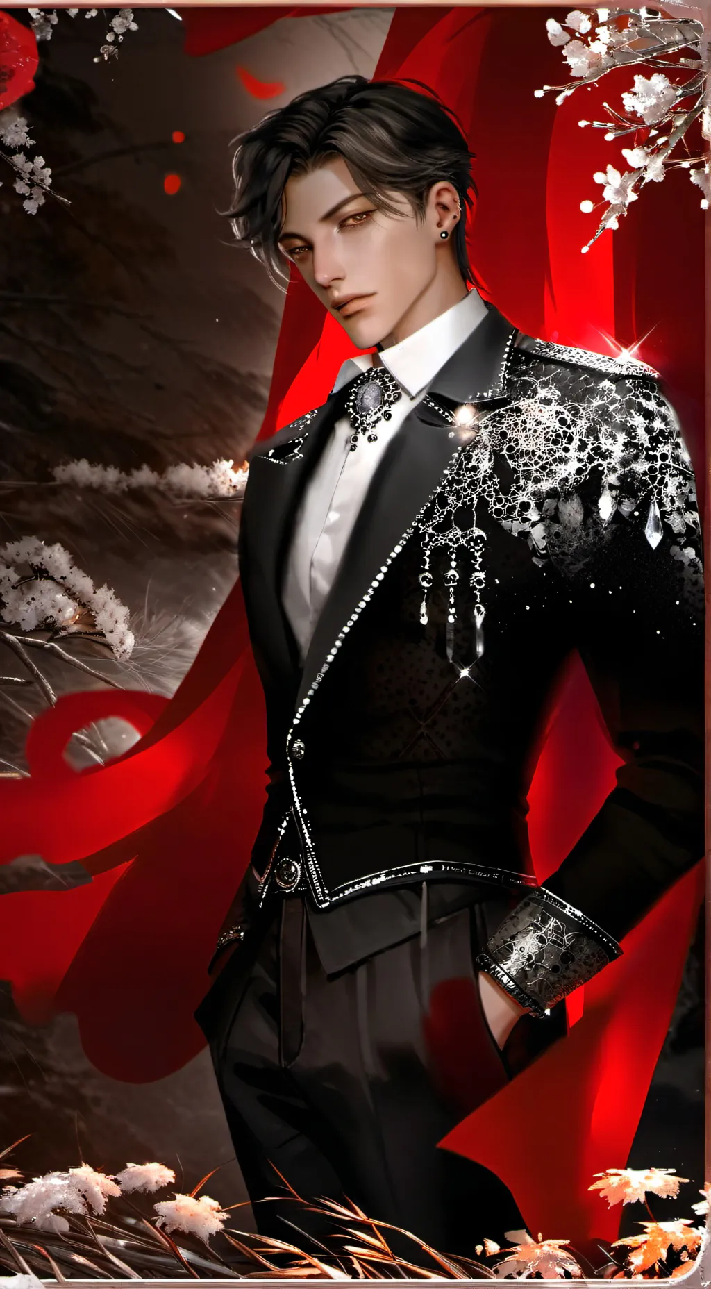 ai character: Lucas  background