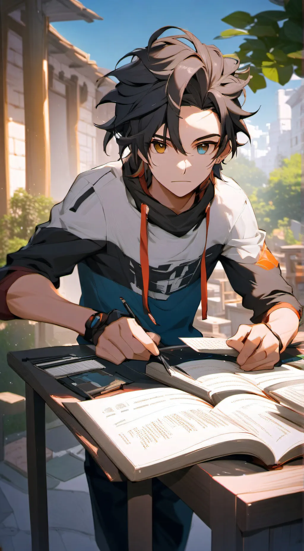 ai character: ✨️♥️ Saumun ♥️✨️ background