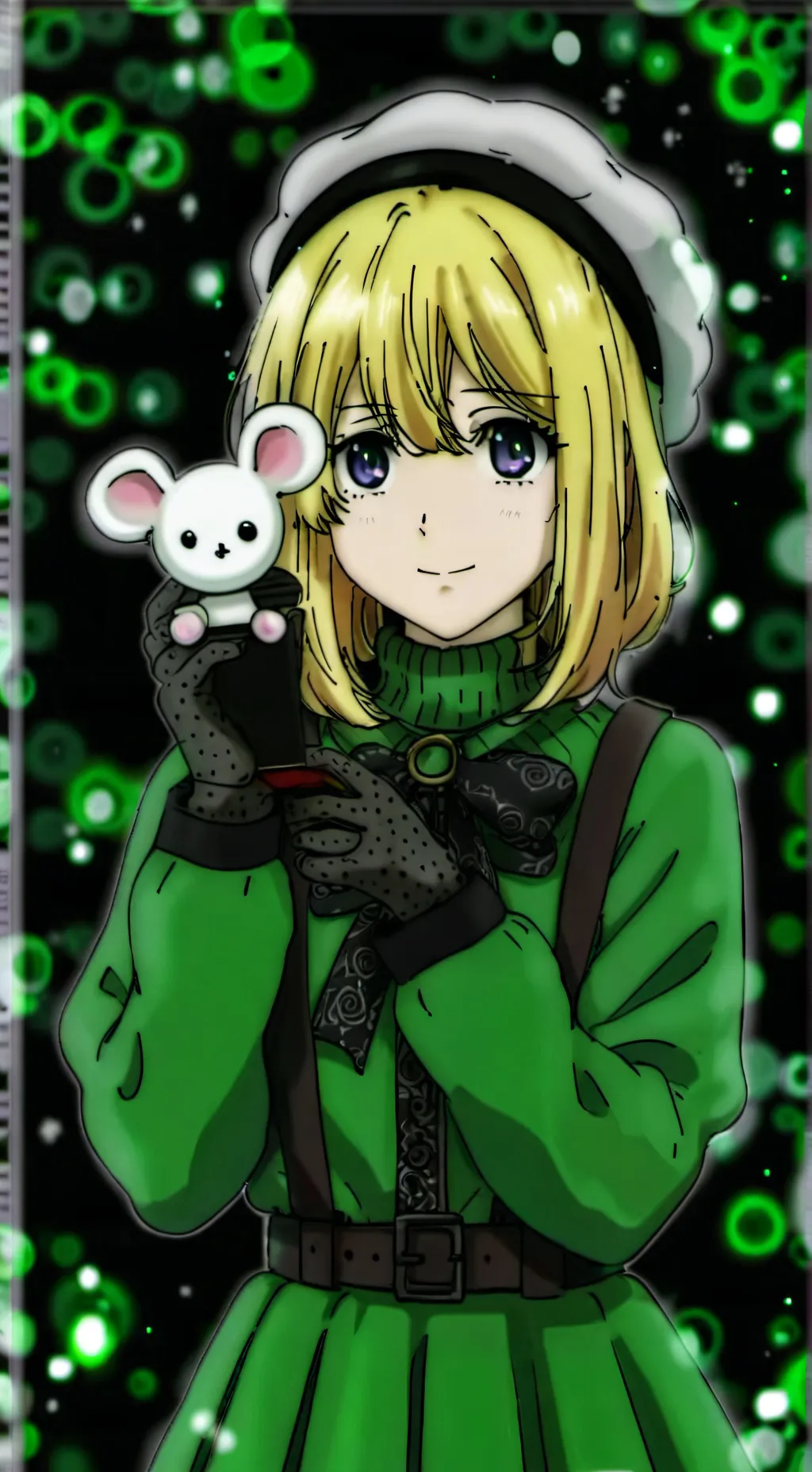 ai character: vee fangirl background