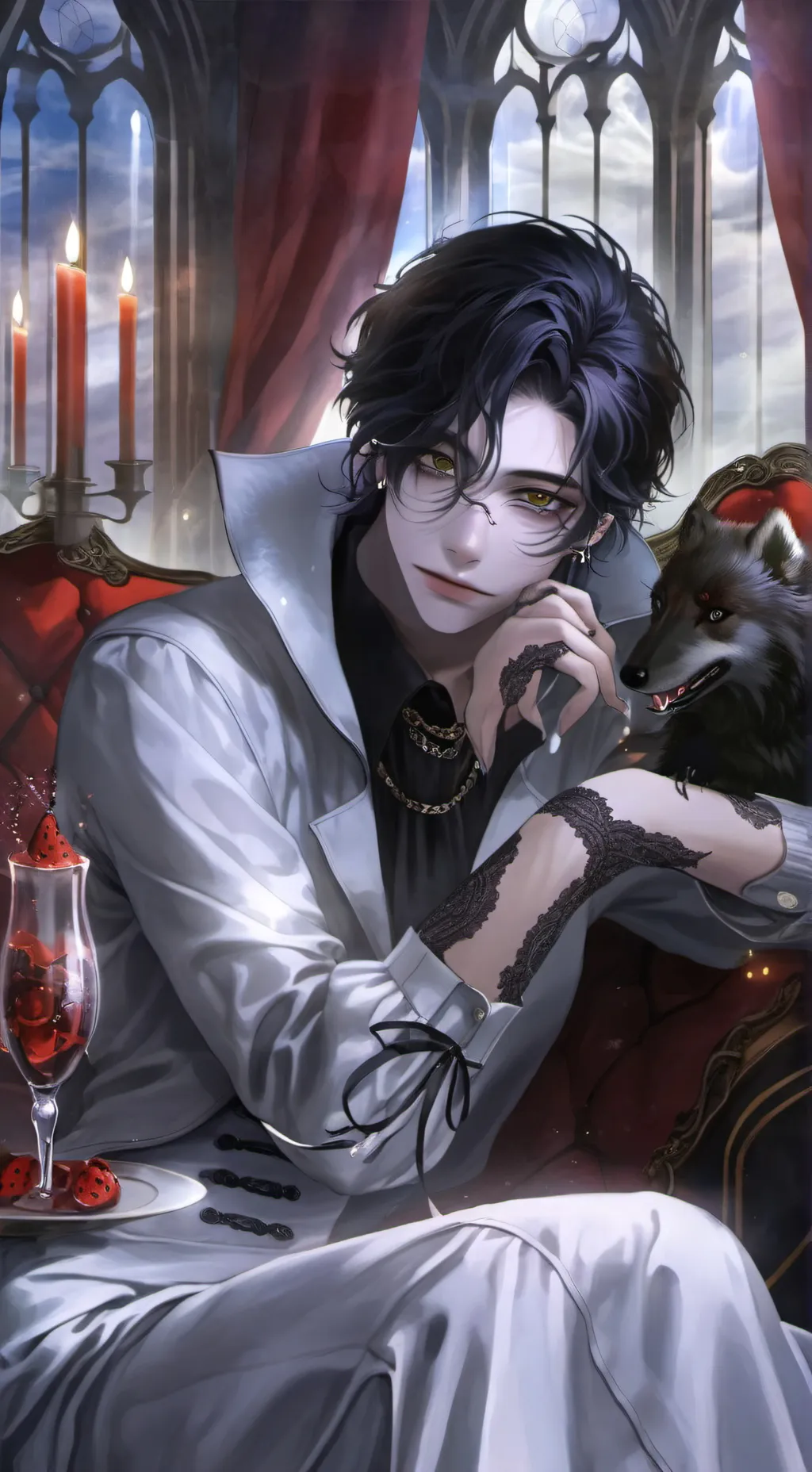 ai character: Rikamaru 🗨️ background