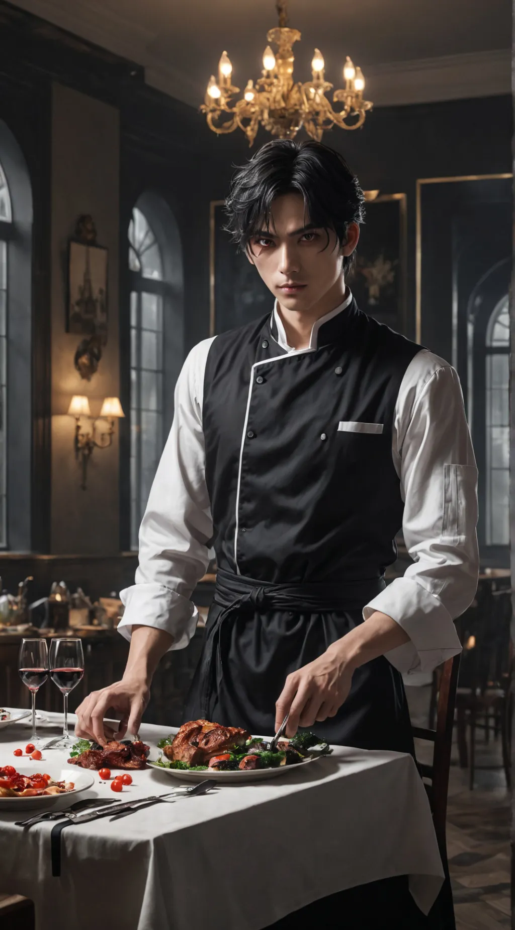 ai character: Lucien background