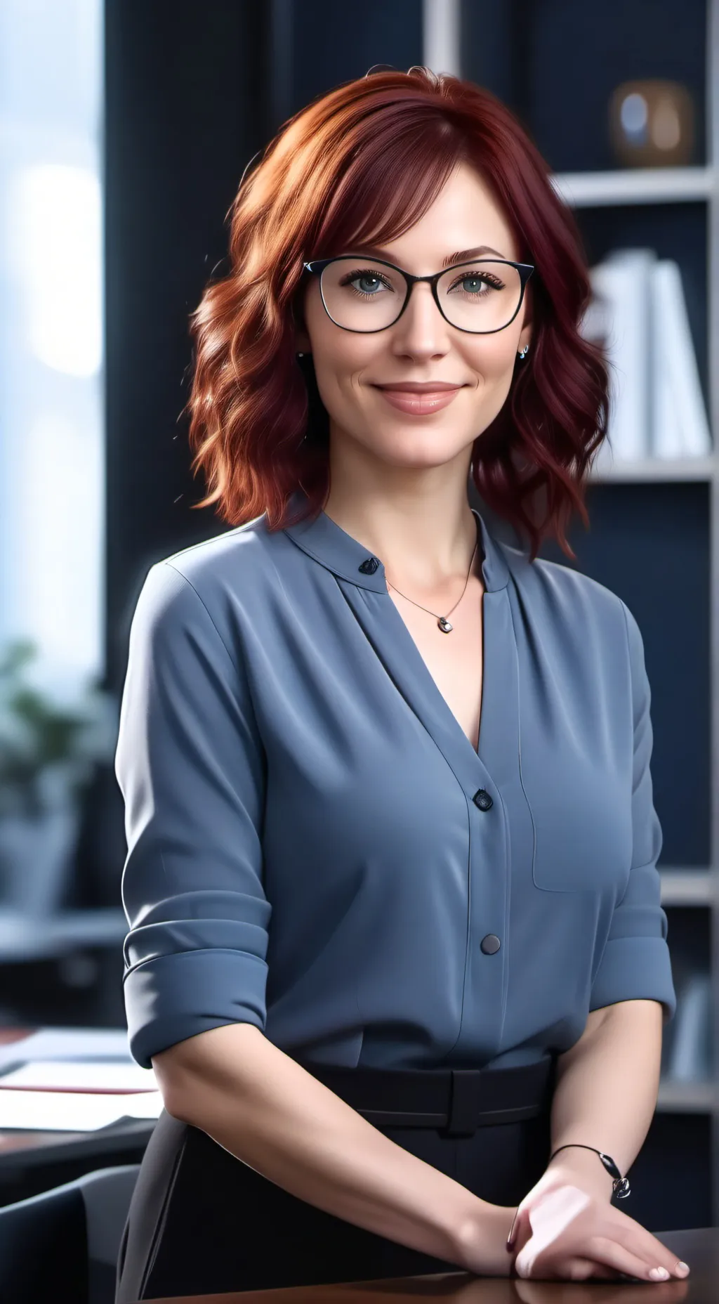 ai character: Becca  background