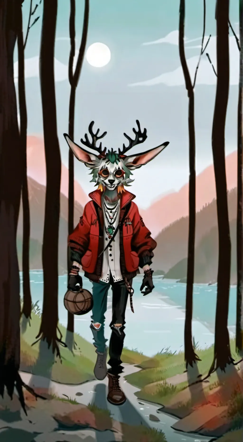 ai character: квд background