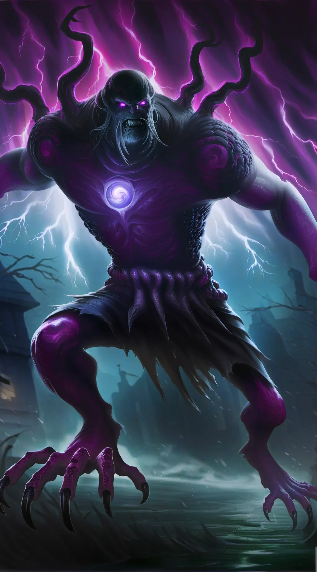 ai character: Mulher da Tontura background