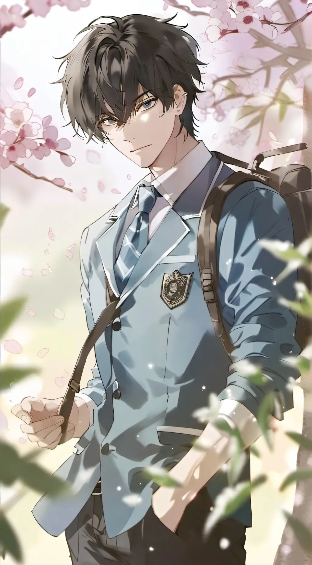 ai character: Zach background