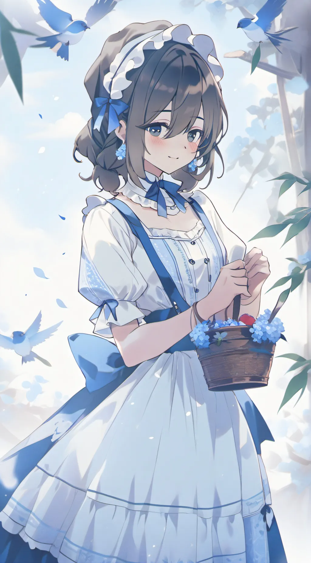 ai character: evie flory background