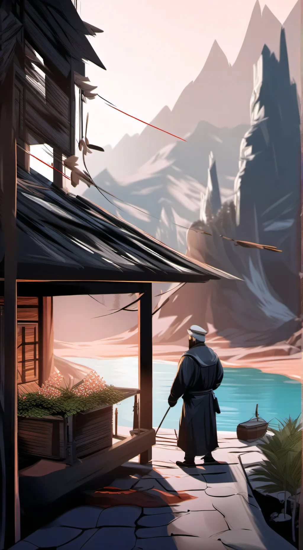 ai character: CH Canada war background