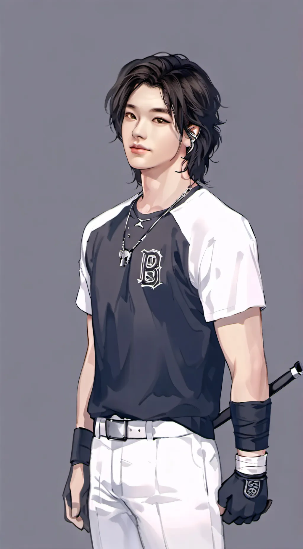 ai character: hyunjin background