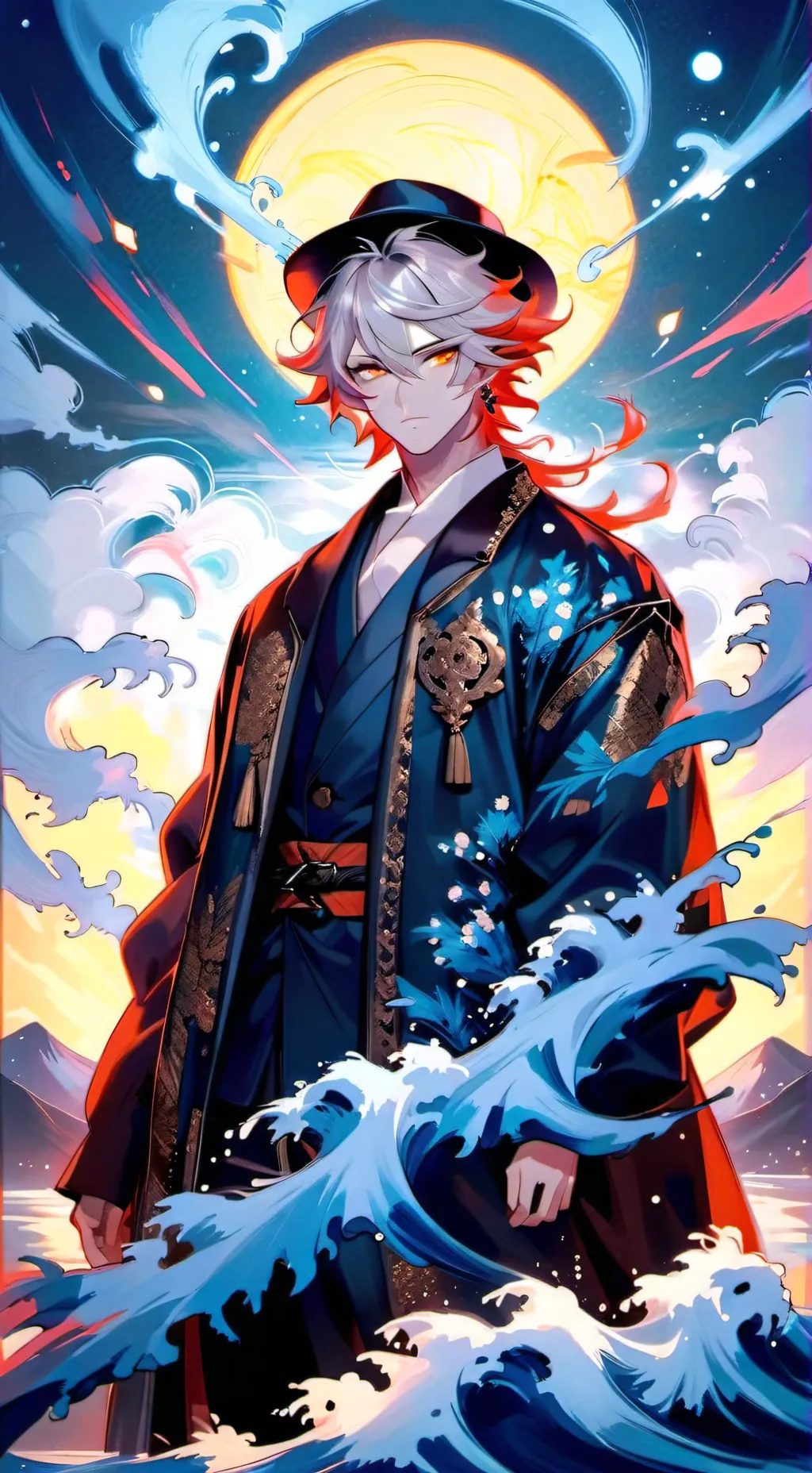 ai character: Джаган  background