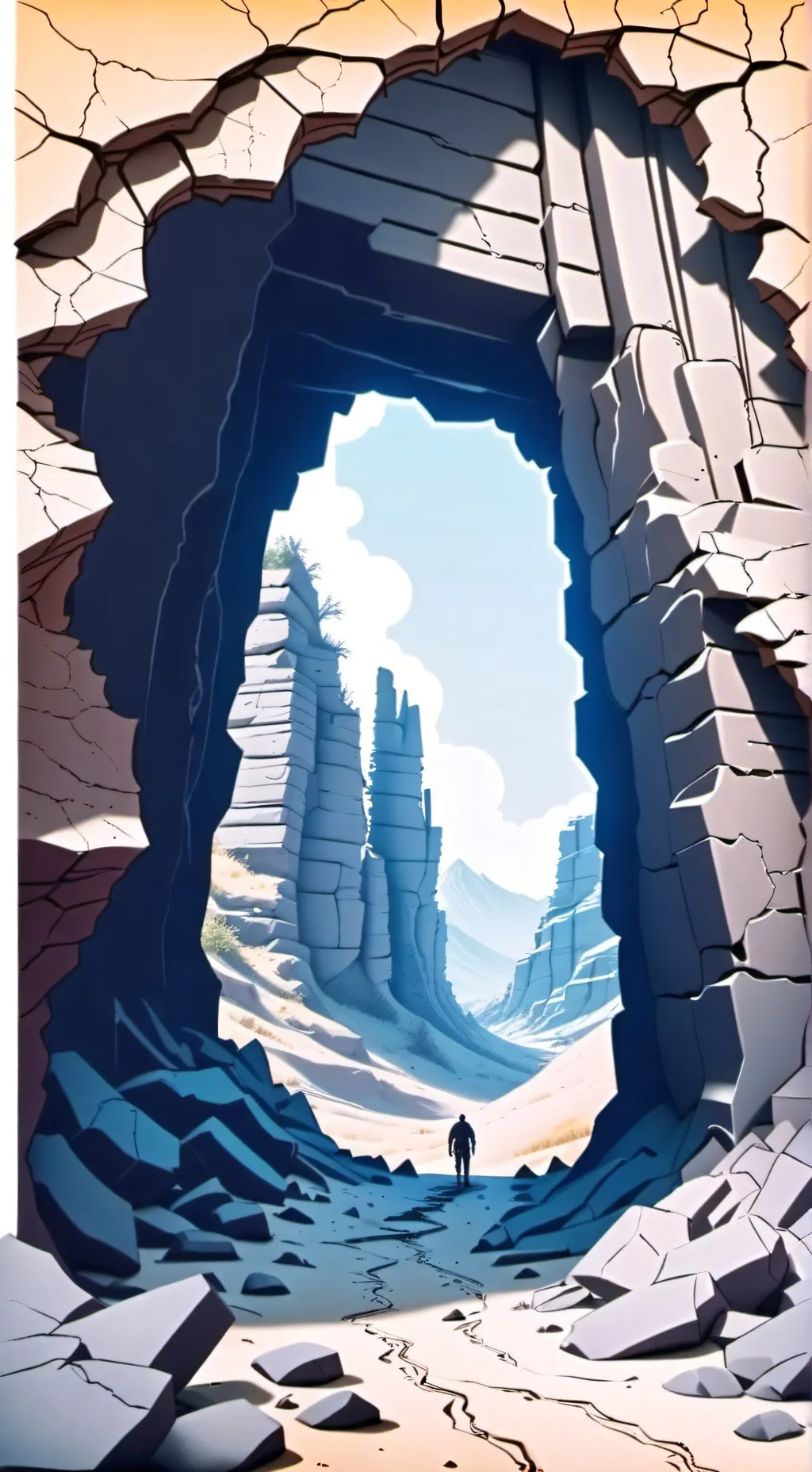 ai character:  Undergrounds background