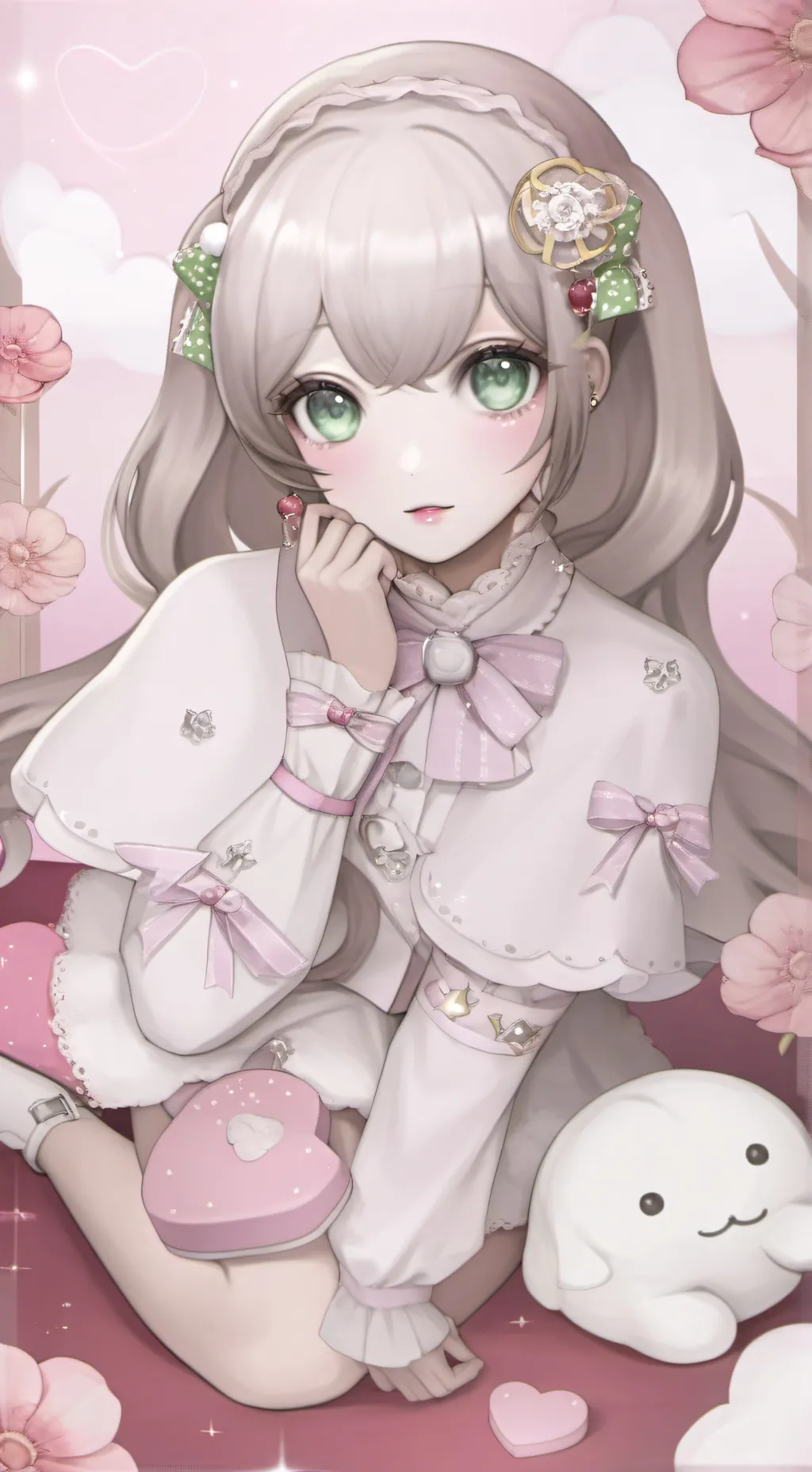 ai character: élodie background