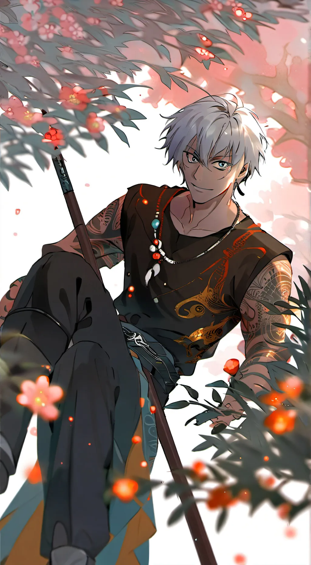 ai character: Blue lock background