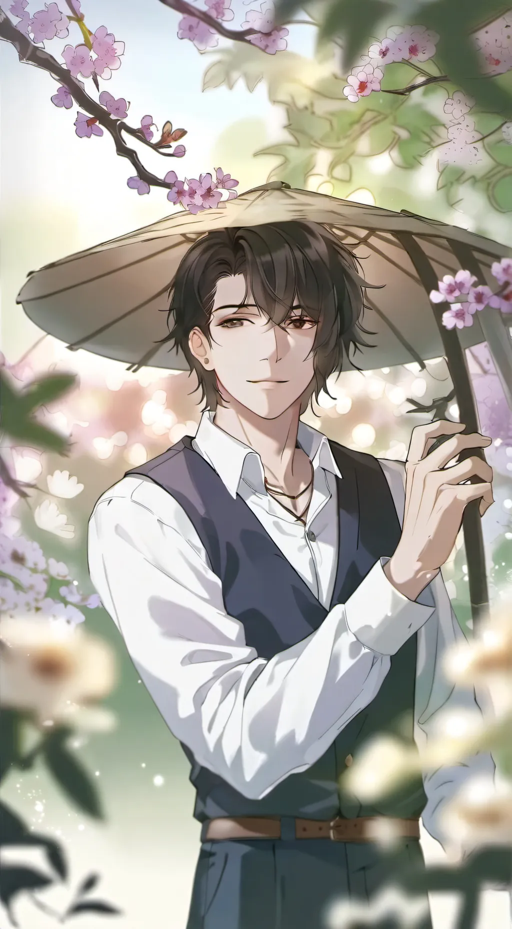 ai character: ✨Dereck✨ background