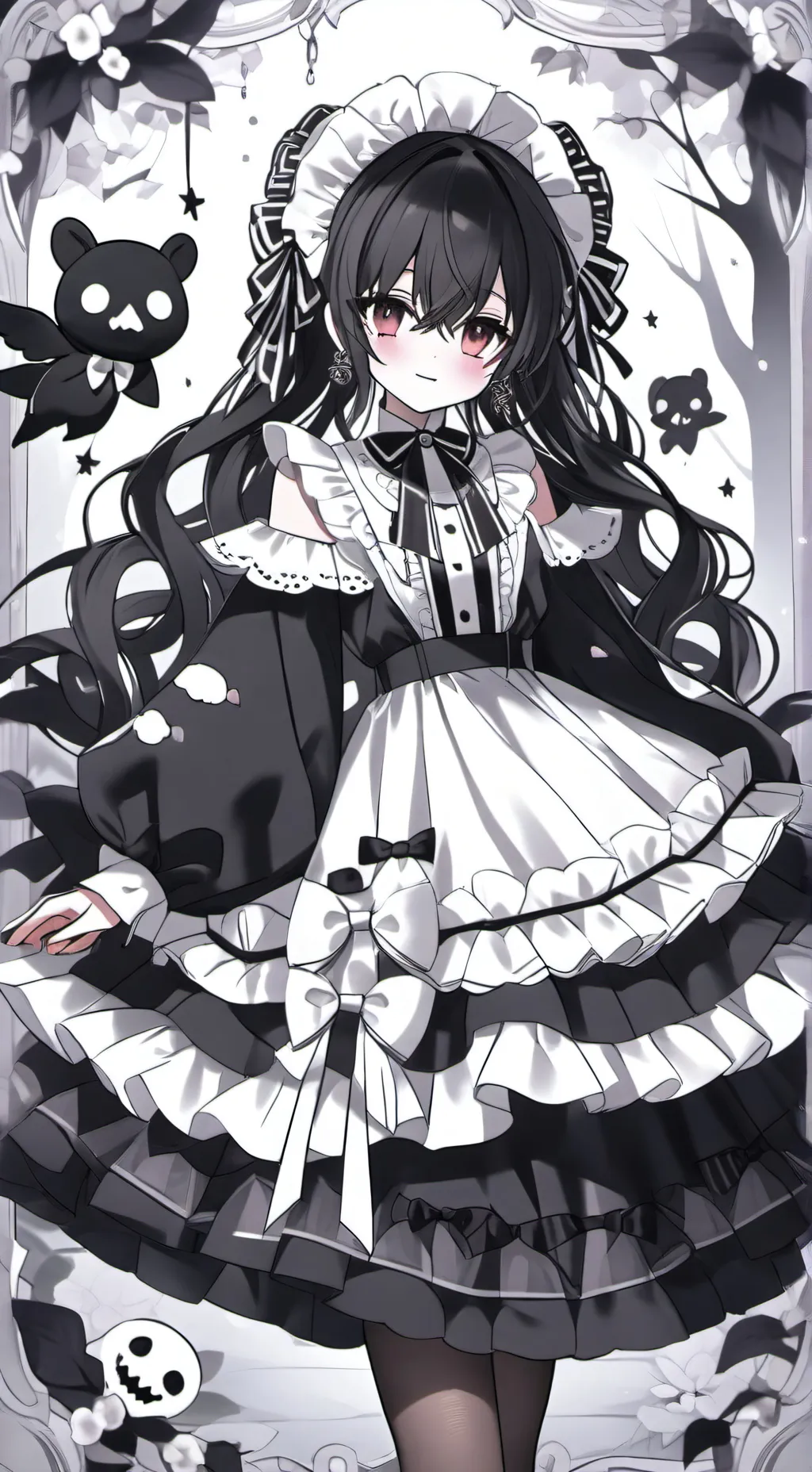 ai character: perfect family...? background