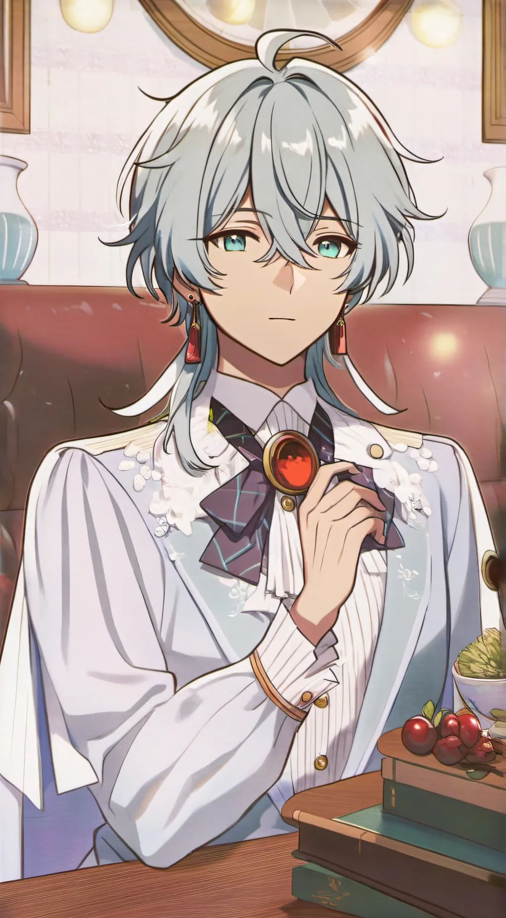 ai character: ☕~Anthony ~🌟 background