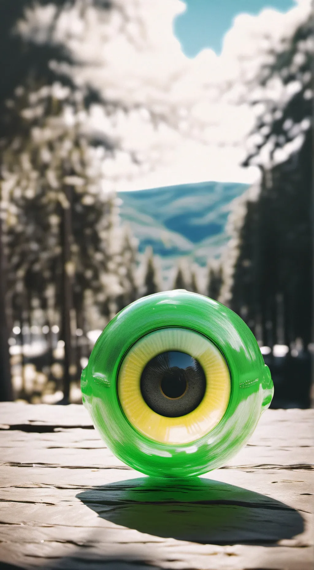 ai character: Avocado background