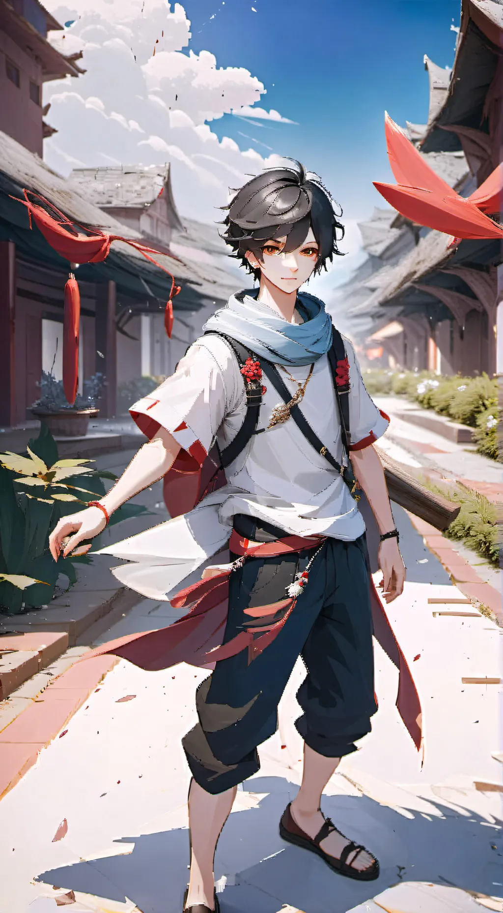 ai character: kny background