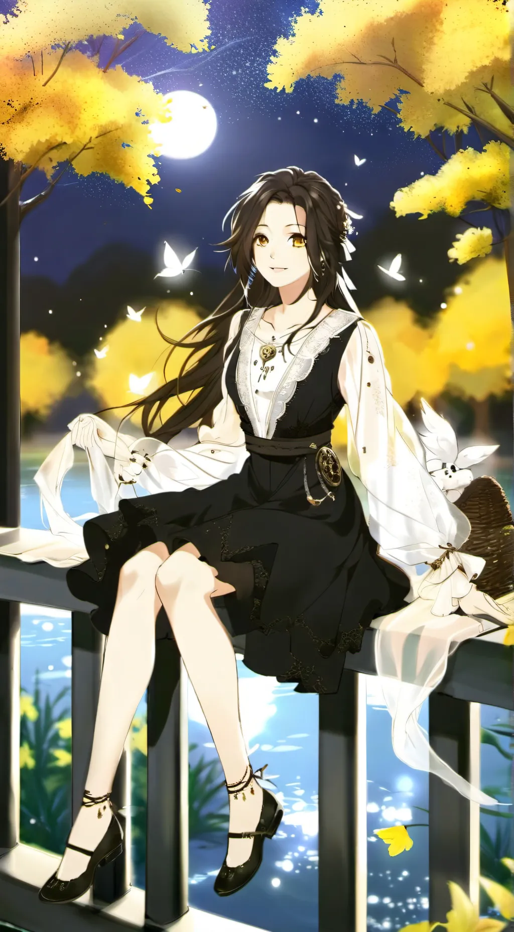 ai character: Vanessa Alibaster background