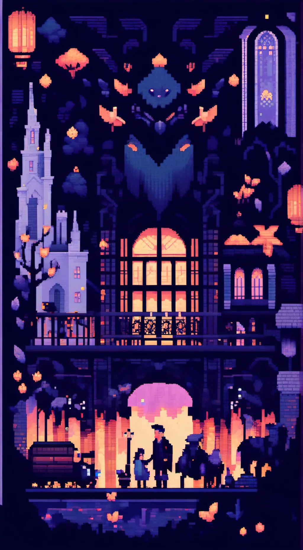 ai character: School Demi's background