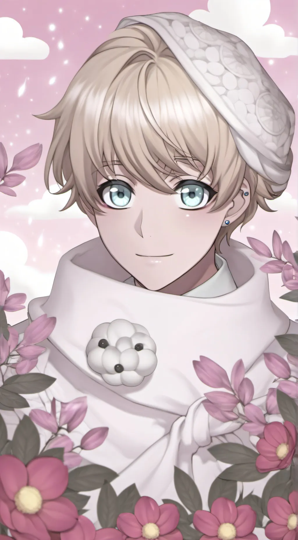 ai character: Lucas (>///<)  background