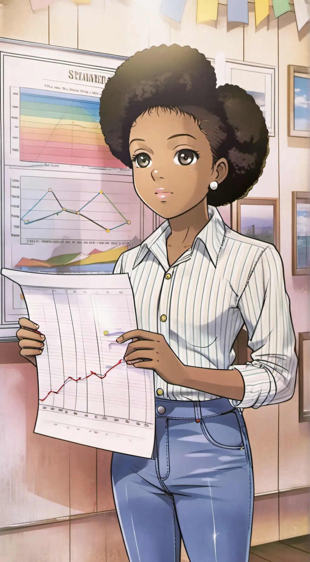 ai character: Buhle  background