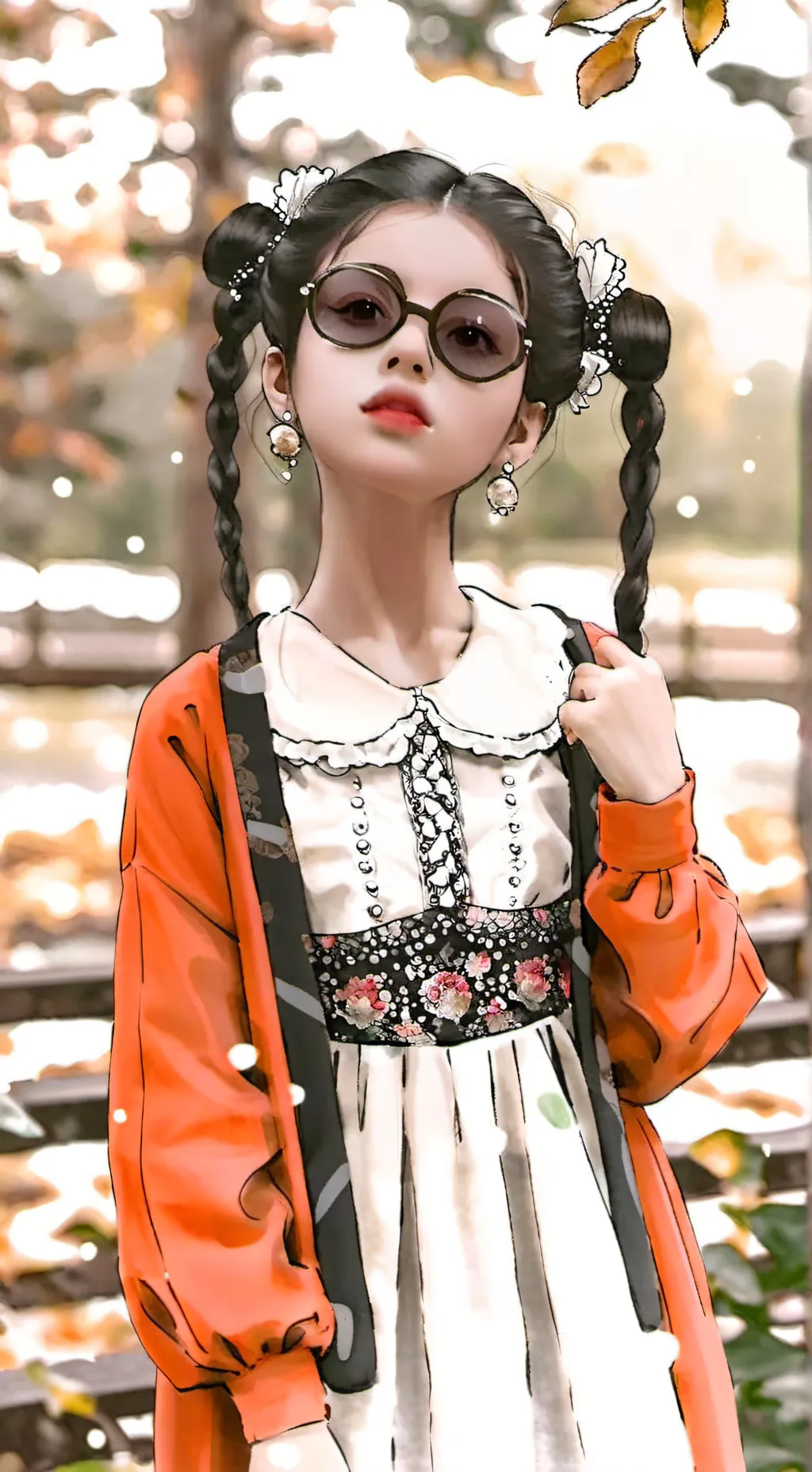 ai character: rachel background