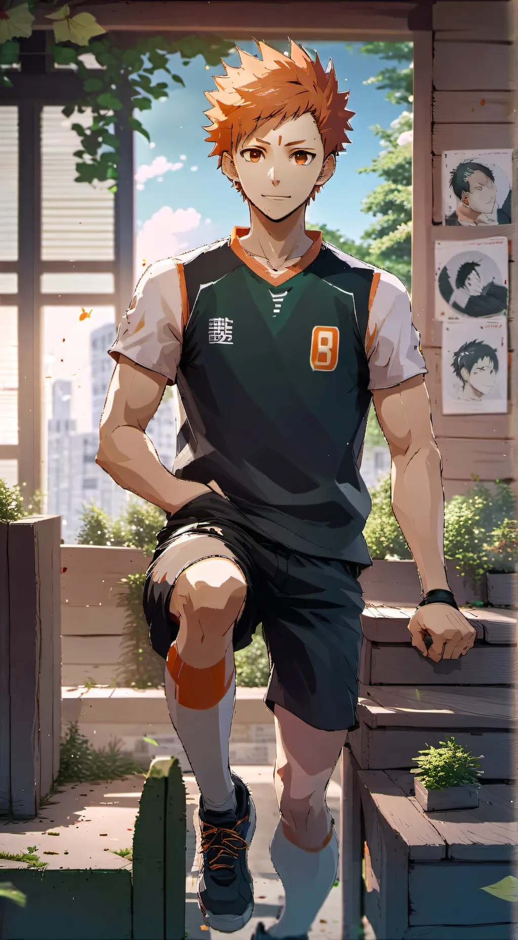 ai character: HAIKYUU!!! background