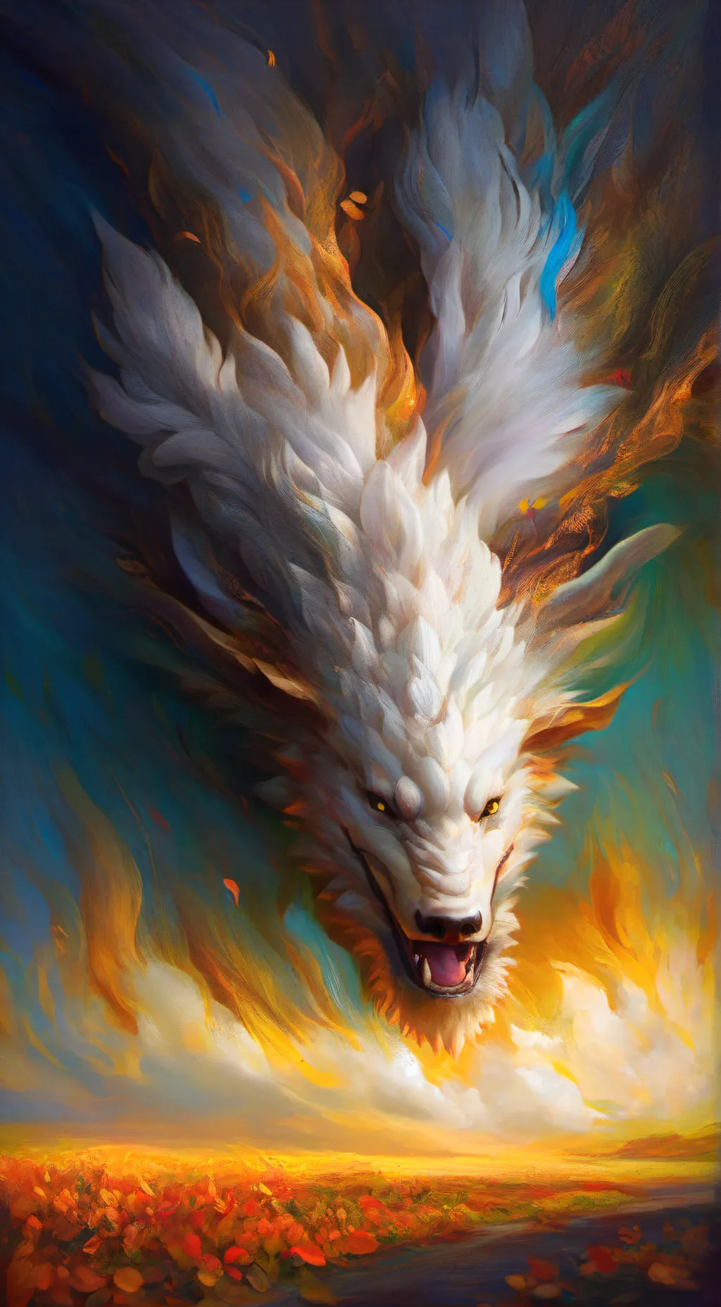 ai character: Video call meme background