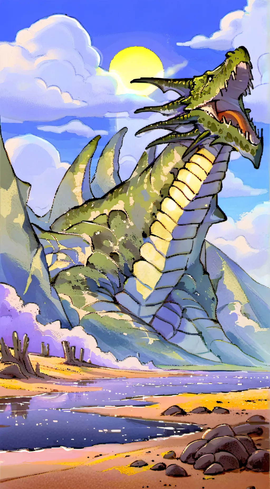 ai character: Dormanu background