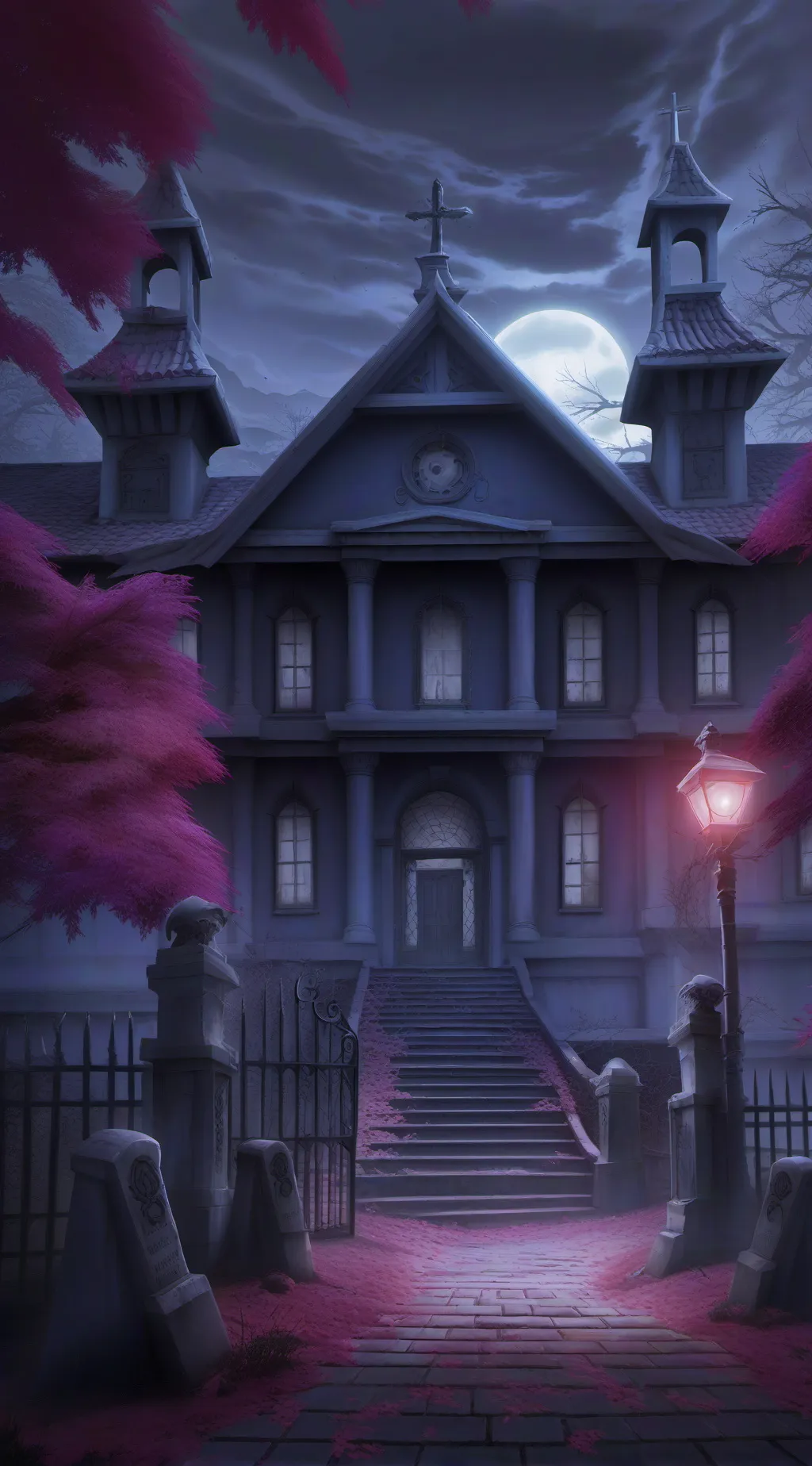 ai character: The Orphanage  background