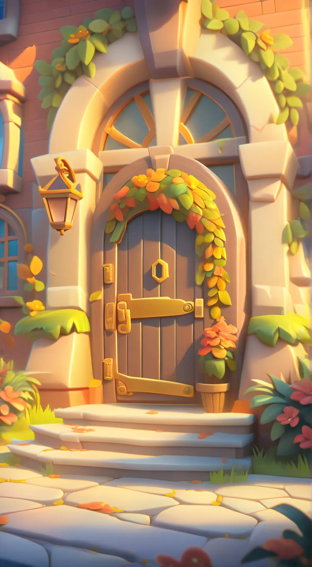 ai character: makea doors entity background