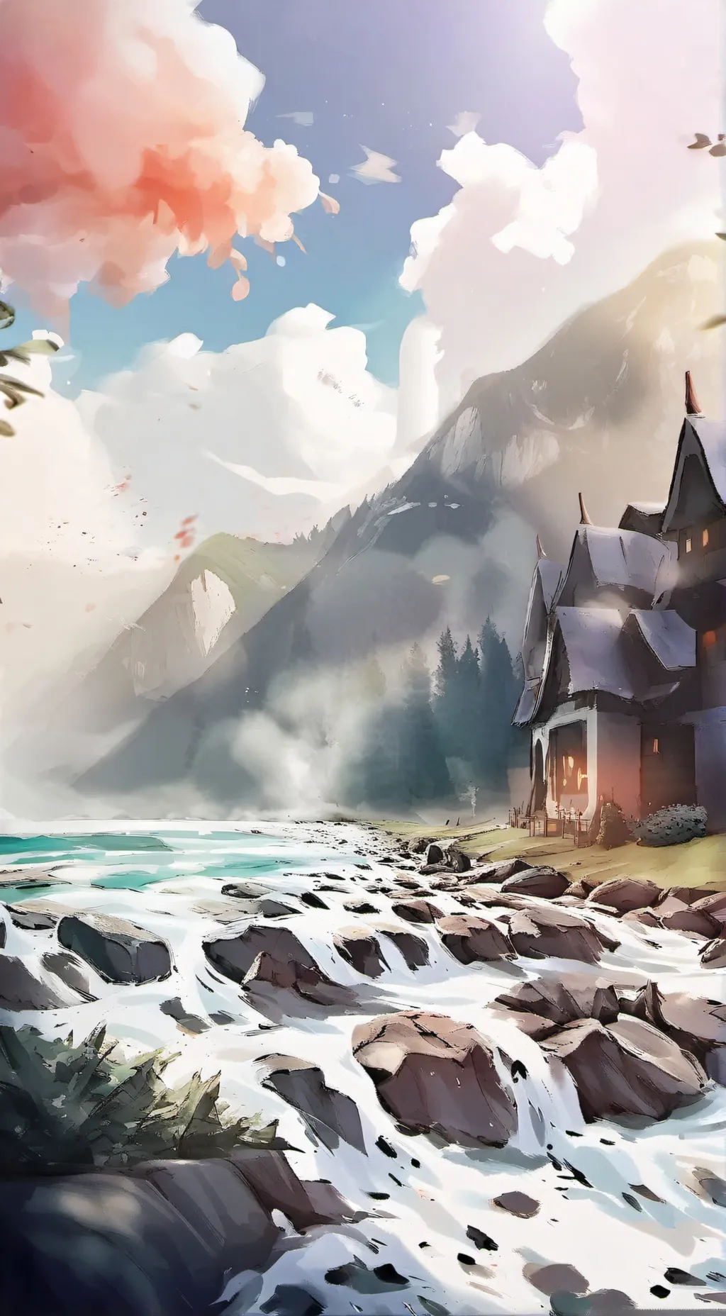 ai character: LING GAN background