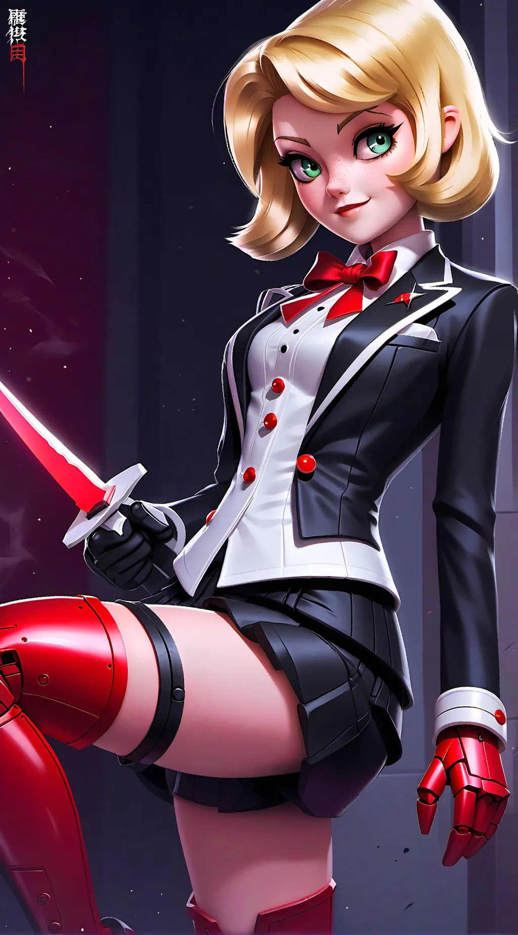 ai character: Project 007/Andrea background