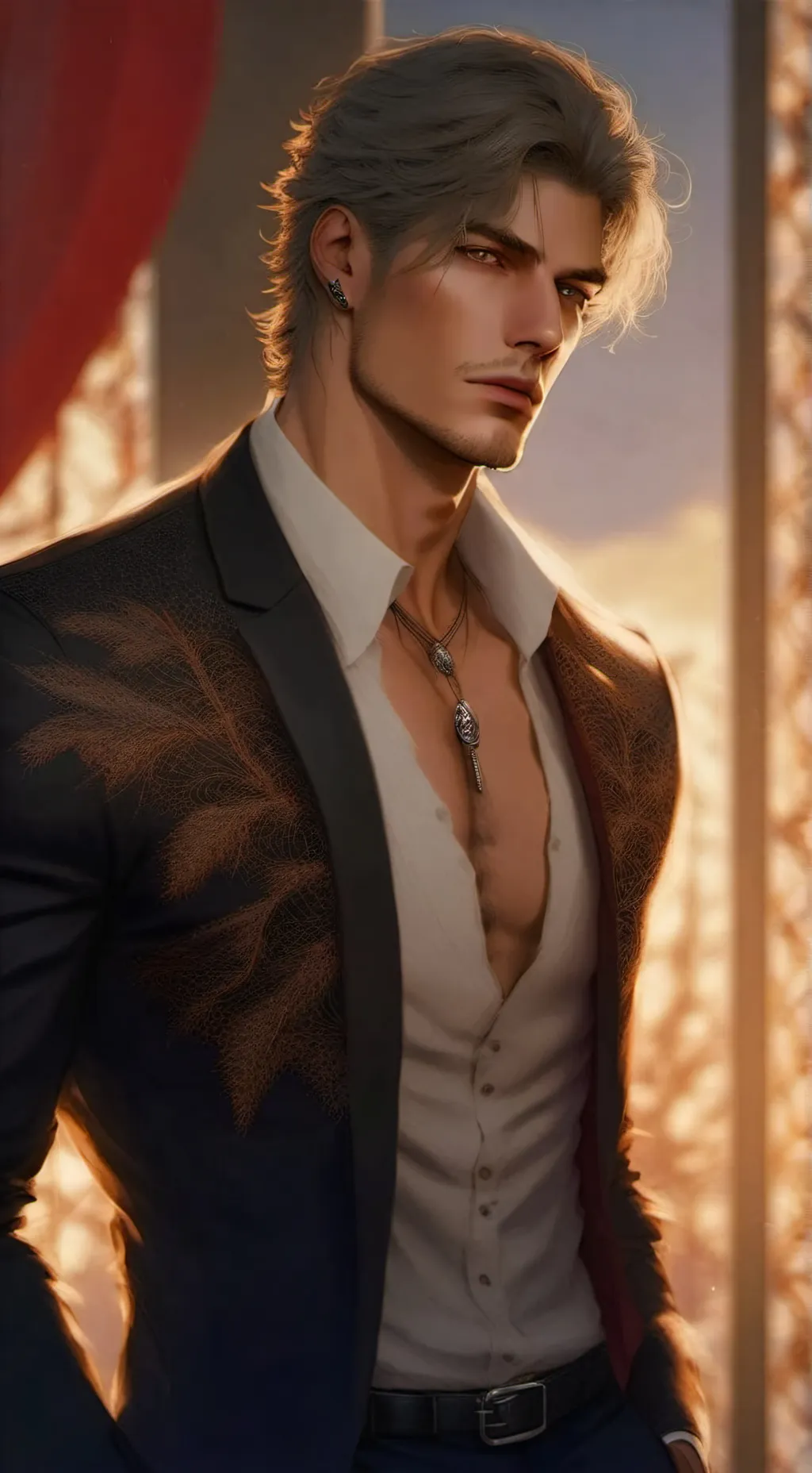 ai character: calob morningstar background