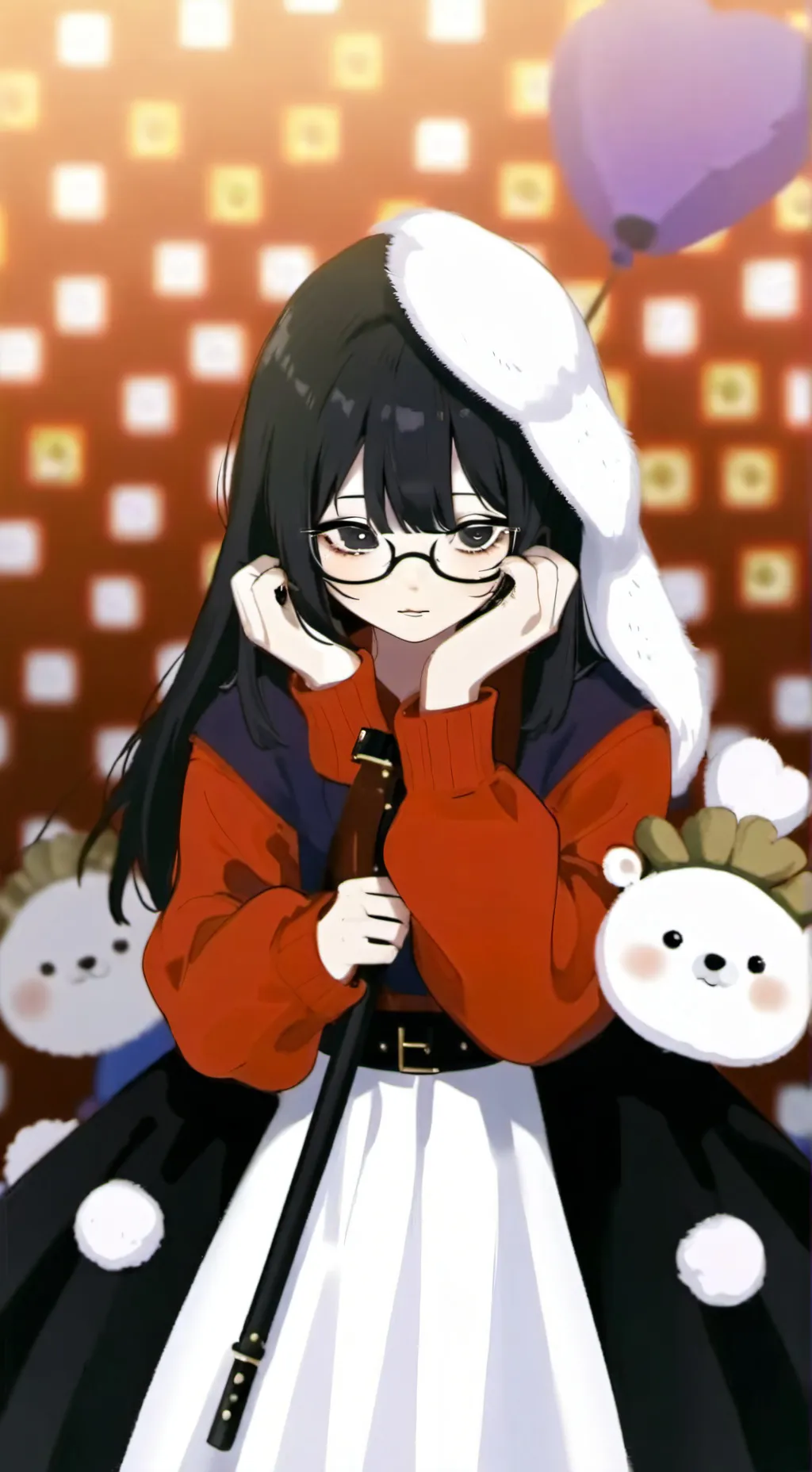 ai character: Ритуся background