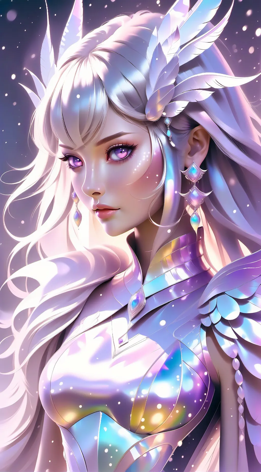 ai character: Baby wenda background