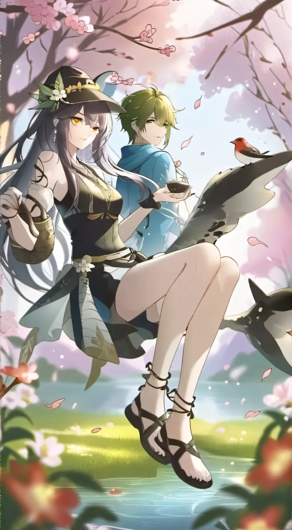 ai character: kny te odia background