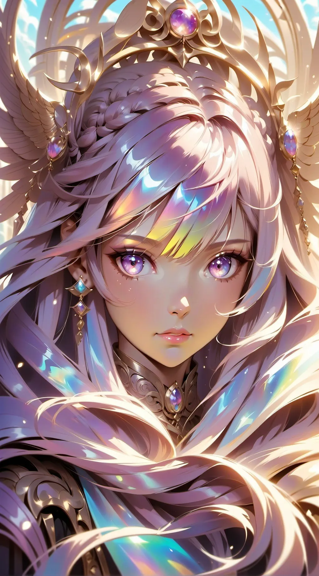 ai character: 🌹little flower 🌹 background