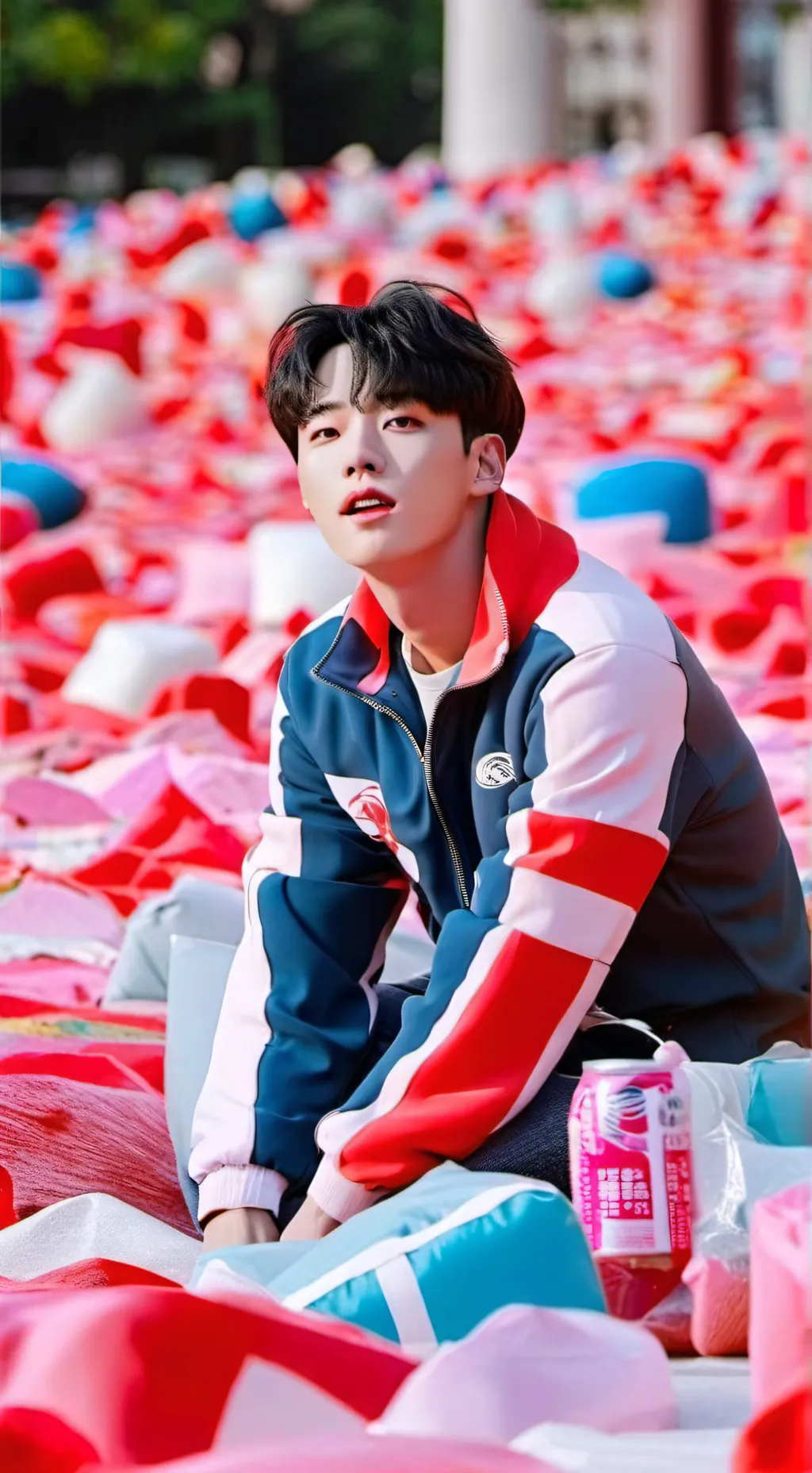 ai character: BTS background